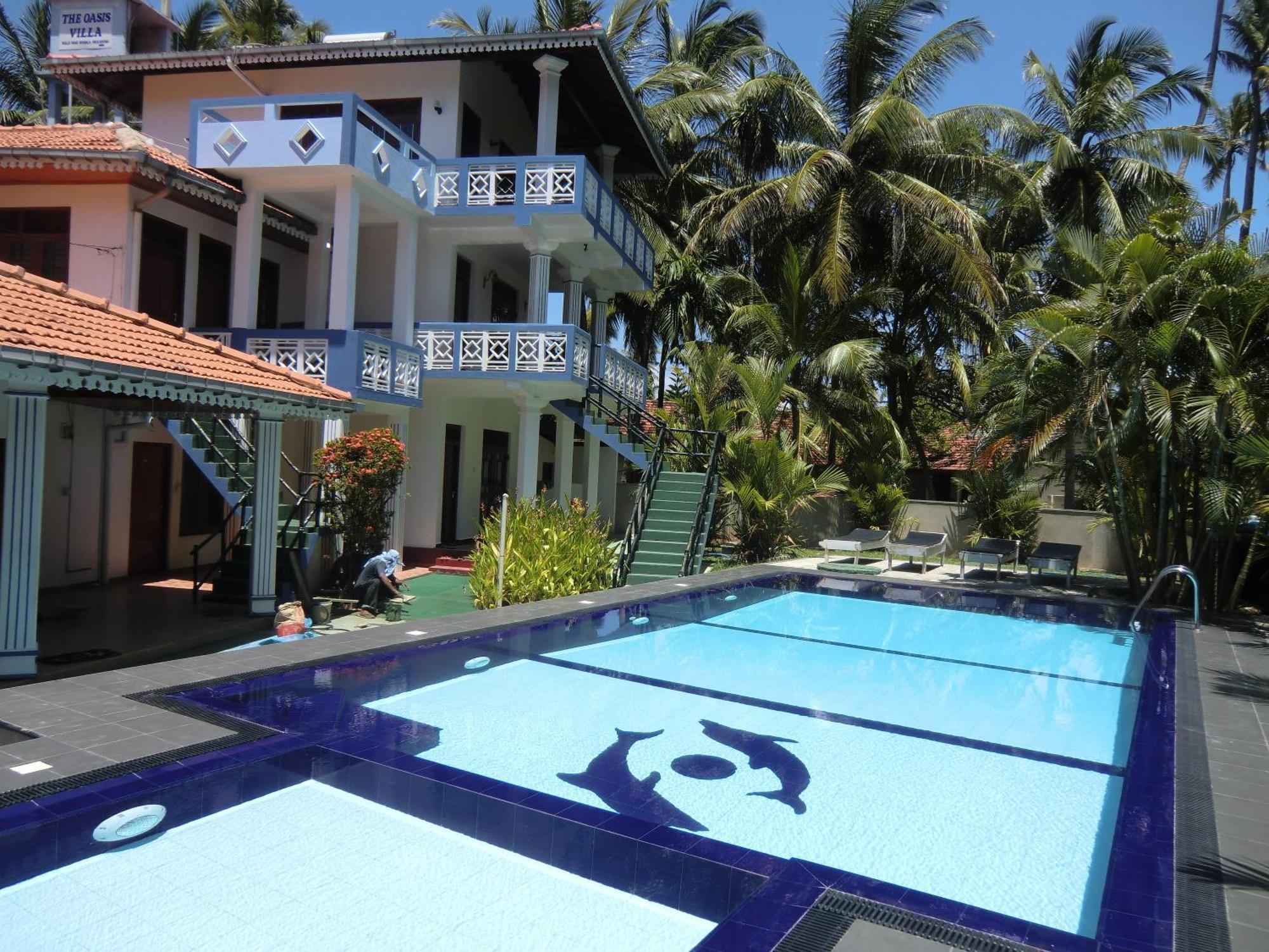 The Oasis Villa Hikkaduwa Esterno foto