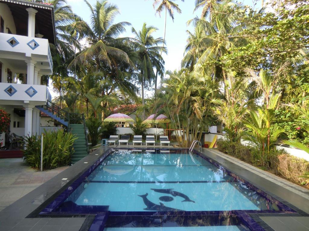 The Oasis Villa Hikkaduwa Esterno foto